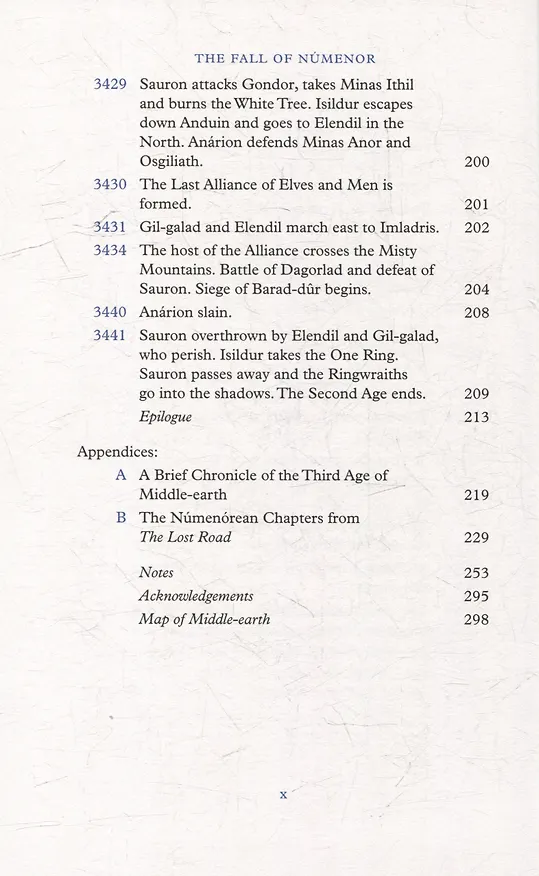 Книга Fall of Numenor and Other Tales (Джон Рональд Руэл Толкин) — 5
