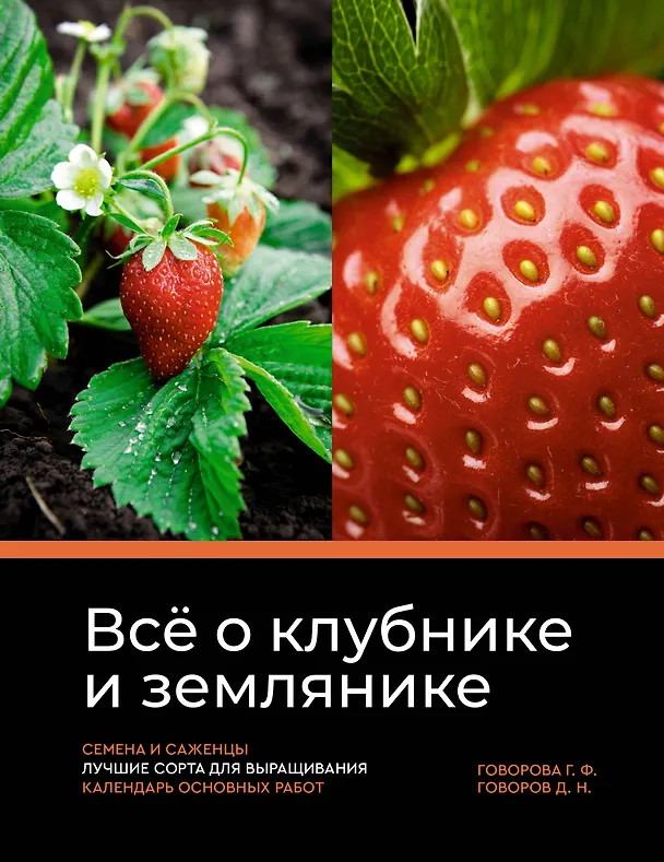 Книга Все о клубнике и землянике. Семена и саженцы. Лучшие сорта для выращивания. Календарь основных работ (Галина Говорова, Дмитрий Говоров) — 1
