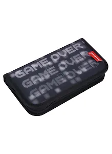 Пенал 1отд. "Game Over" с наполнением, 110*205*25, полиэстер, ErichKrause