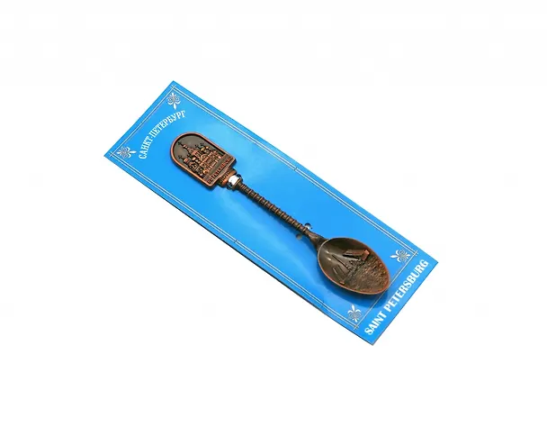 Ложка чеканка Спас-на-Крови, металл М [SP1-4-00003] 3122526 — 1