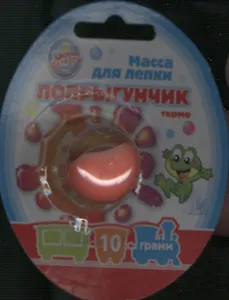 Масса для лепки Попрыгунчик термо (480317) (10 гр) (блистер)