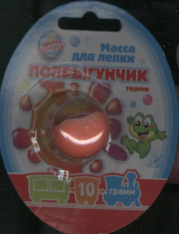Масса для лепки Попрыгунчик термо (480317) (10 гр) (блистер) 2372138 — 1