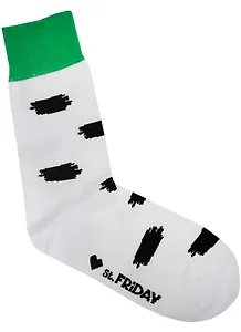 Дизайнерские носки St.Friday Socks, белый, B-ber