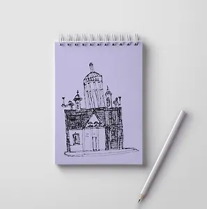 Блокнот Исаакиевский собор, А5 (15*21 см), обложка картон, листы - бумага