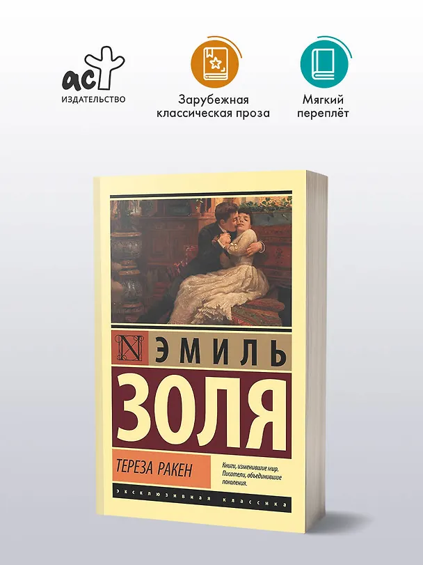 Книга Тереза Ракен (Эмиль Золя) — 4