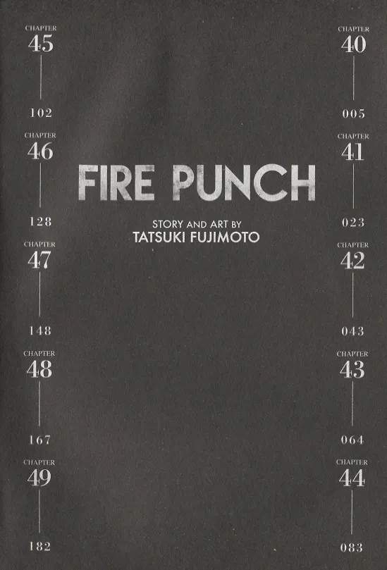 Книга Fire Punch. Volume 5 (Tatsuki Fujimoto) — 2