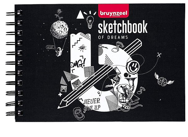 Скетчбук, А5, 30 листов, 250 г/м2, Bruynzeel Design 258767 — 1