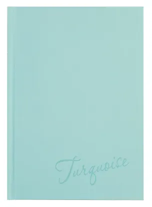 Ежедневник недатированный А5 128 листов "Turquoise" 3061346
