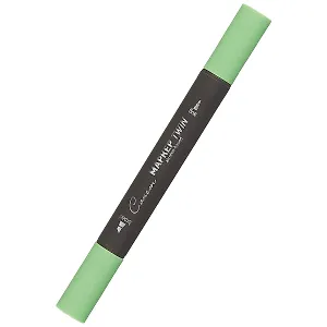 Маркер художественный "Сонет" ярко-зеленый, двухсторон., тонк. и широк.долото, Сонет