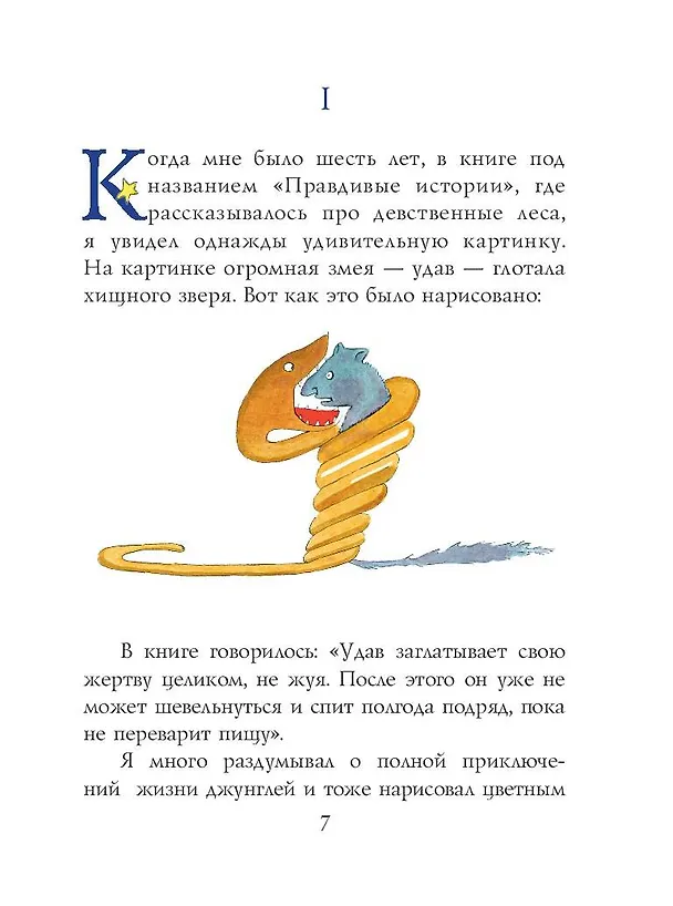Книга Маленький принц (рис. автора) (Антуан де Сент-Экзюпери) — 11