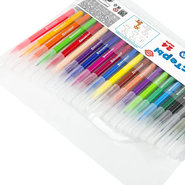 Фломастеры «Premium» Brauberg, 24 цвета 2937367 — 7
