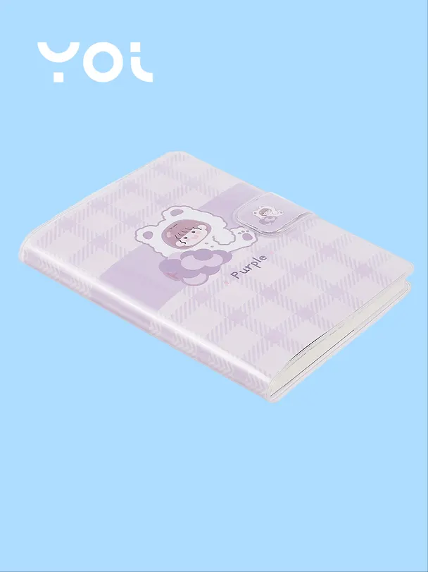 Записная книжка «Purple» 90х128 мм, 80 листов в клетку, сшивка, Yoi, в ассортименте 3050982 — 2