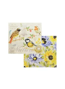 Набор салфеток для Декупажа Птицы на лугу (TL308500/OISE) (2шт) (упаковка)