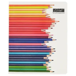 Тетрадь в линейку ПЗБМ, "Яркие полоски", 48 листов, в ассортименте