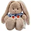 Мягкая игрушка Зайка Ми в белом комбинезоне (15 см) (SidX-440) — 2882166 — 1