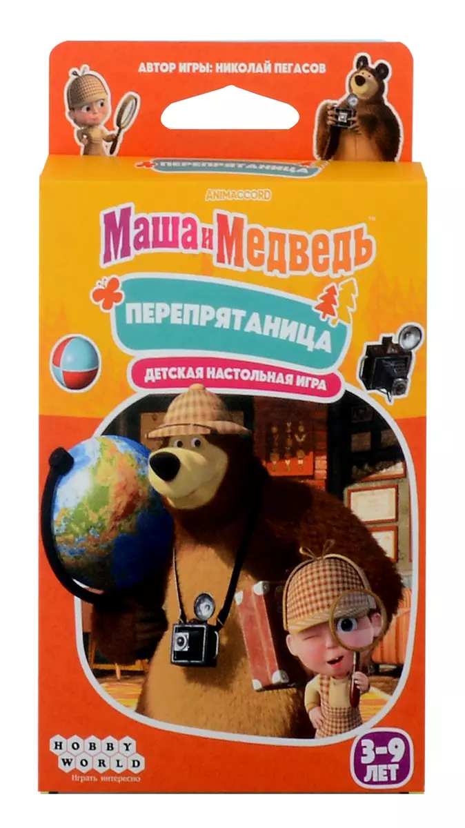 Настольняа игра: Маша и Медведь: Перепрятаница (3045678) купить по низкой  цене в интернет-магазине «Читай-город»