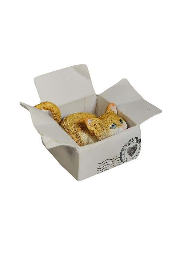 Фигурка Кошка в коробке (4,5см) (450-534) 2434300 — 1