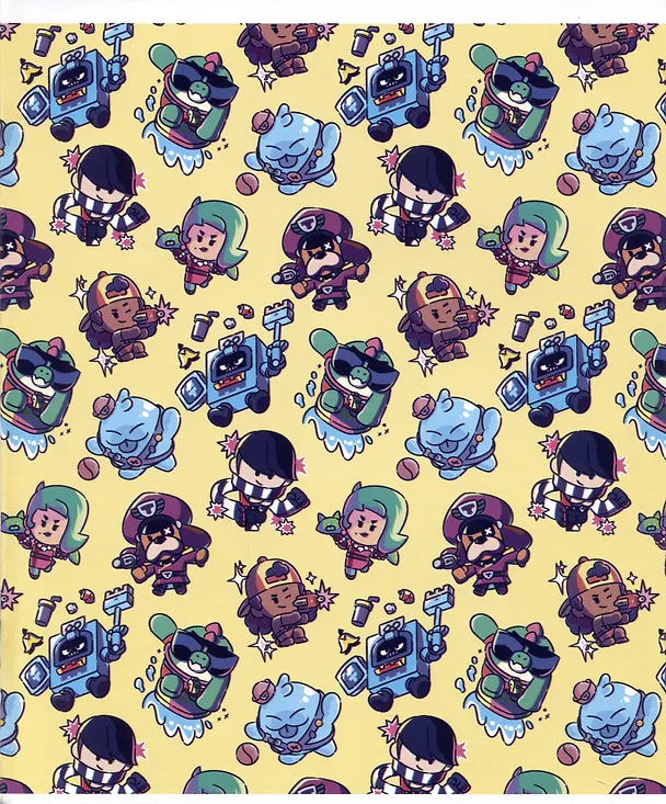 Тетрадь в клетку Премьера Паблишинг «Brawl Stars. Принт» в ассортименте, 24 листа 2983793 — 9