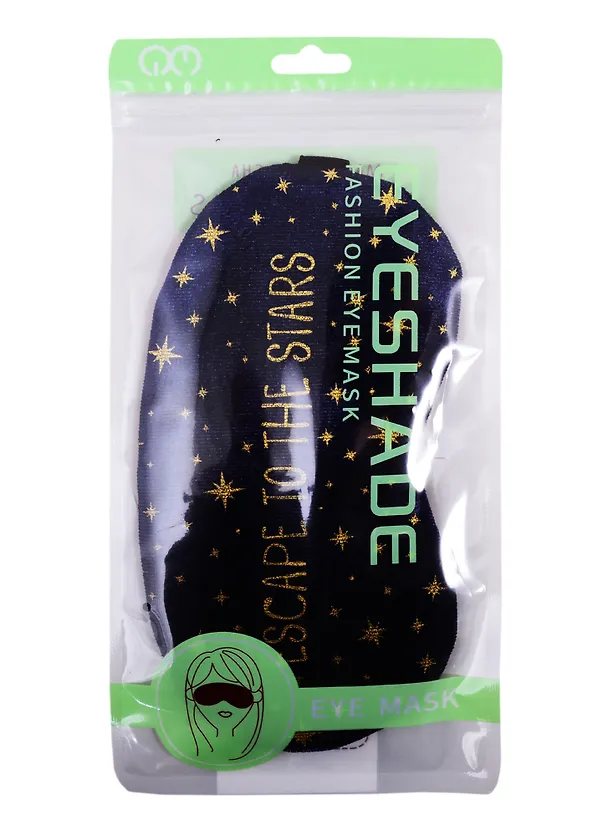 Маска для сна Звезды Escape to the stars (золото) (пакет) (12-37395-XLXJ-28) 2814620 — 3