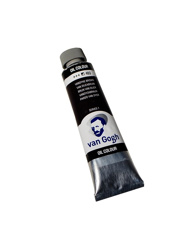Краска масляная «VAN GOGH» ализарин тёмно-красный, туба 40мл, Royal Talens 230974 — 1