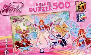 Пазл 500А 8442 Винкс (Believix Scia) Блум (коробка) (А)