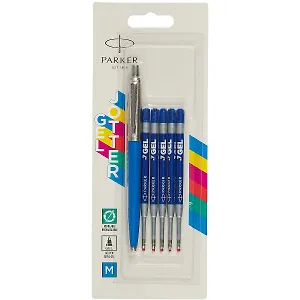 Ручка гелевая Parker, Jotter Orig GEL Blue, подарочная синяя