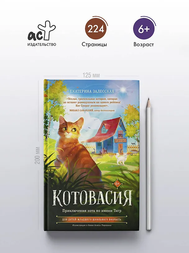 Книга Котовасия. Приключения кота по имени Тигр (Екатерина Залесская) — 6