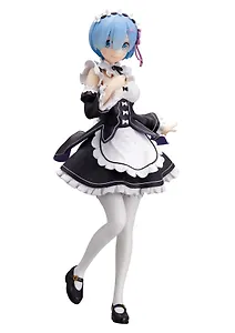 Фигурка аниме Жизнь в Альтернативном Мире с Нуля Re Zero Рэм Rem maid ver. 24см 87851