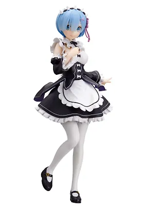 Фигурка аниме Жизнь в Альтернативном Мире с Нуля Re Zero Рэм Rem maid ver. 24см 87851 3121829
