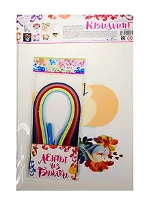 Набор для творчества Оригами Чудо-творчество Набор для квиллинга Неразлучники 21,5*36см