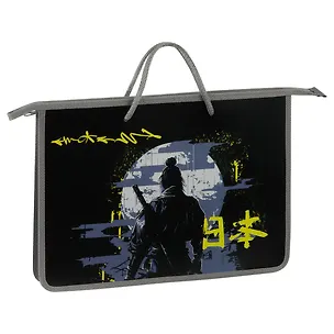 Папка для тетрадей А4 "Samurai" пластик, текст.ручки 3107463