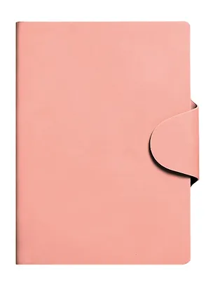 Ежедневник недат. А5 136л "Snap book" розовый, 7Б, тв.переплет, иск.кожа, термотиснение, магнит.клапан, скругл.углы, офсет, ляссе, инд.уп 3055857