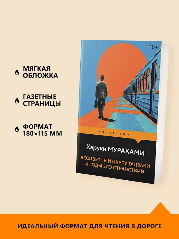 Книга Бесцветный Цкуру Тадзаки и годы его странствий (Харуки Мураками) — 6