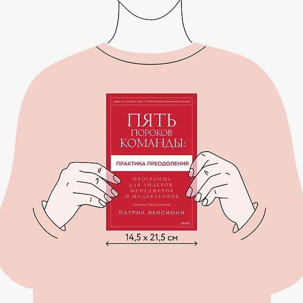 Книга Пять пороков команды: практика преодоления. Программа для лидеров, менеджеров и модераторов. (Патрик Ленсиони) — 8