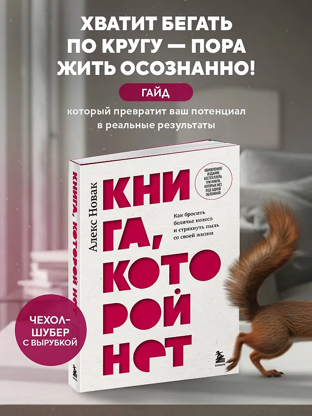 Книга Книга, которой нет. Как бросить беличье колесо и стряхнуть пыль со своей жизни (Алекс Новак) — 5