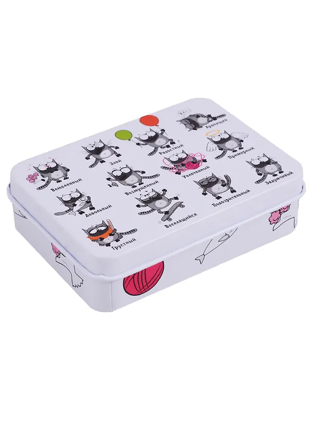 Шкатулка Cats life (9х7х3) (металл) 2626073 — 1