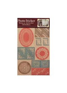 Наклейки бумажные Кружево розовый    (11022401) (упаковка)