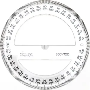 Транспортир 10 см, Koh-I-Noor