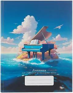 Дневник для музыкальной школы, "Дизайн 12 (25)"