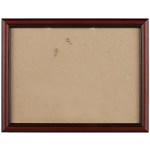 Рама со стеклом, коричневая, 18 х 24 см