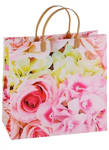 Пакет подарочный пластик А4