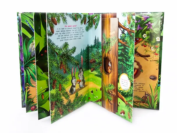 Книга Тук-тук. Кто где живет. Книжка-панорамка (Оксана Иванова) — 4