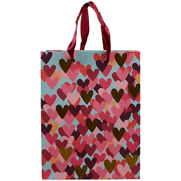 Пакет А5 23*18*10 "Color Hearts" жен., бум.мат.ламинат 256806 — 2