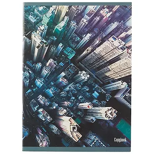 Тетрадь в клетку Listoff, "Офисный стиль. Высотки", А4, 80 листов, в ассортименте 248901