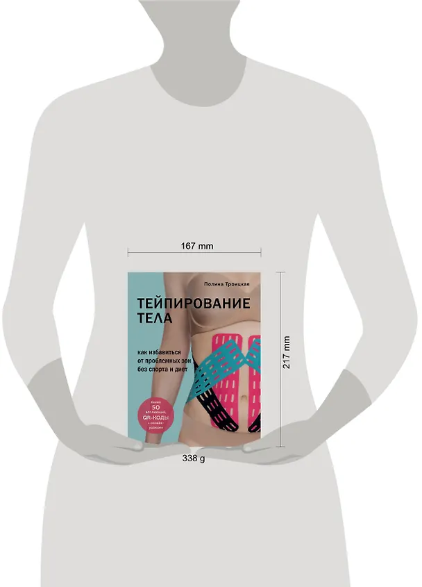 Книга Тейпирование тела. Как избавиться от проблемных зон без спорта и диет (Полина Троицкая) — 9