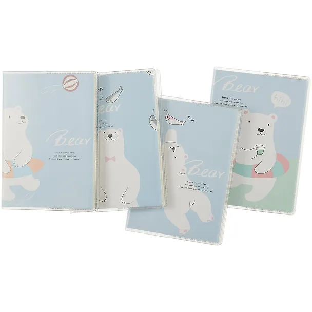 Записная книжка «Bear» А7, 60 листов в линейку, в ассортименте 262053 — 6