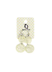 Серьги Легкая нежность Розы (125914) (цв. молочный) (упаковка)