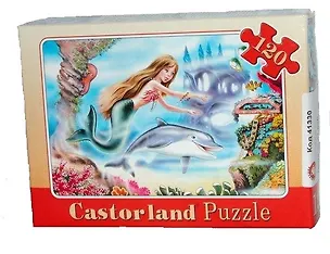 Пазл 120 миди В-12275 Русалочка (castor) 2033878