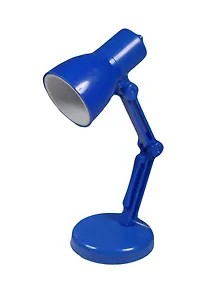 Фонарь портативный Минилампа синяя электрический со светодиодной лампой