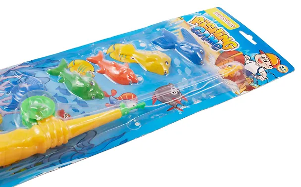 Игра, Shantou Gepai, Рыбалка магнитная (удочка, 6 рыбок) 322063 — 3